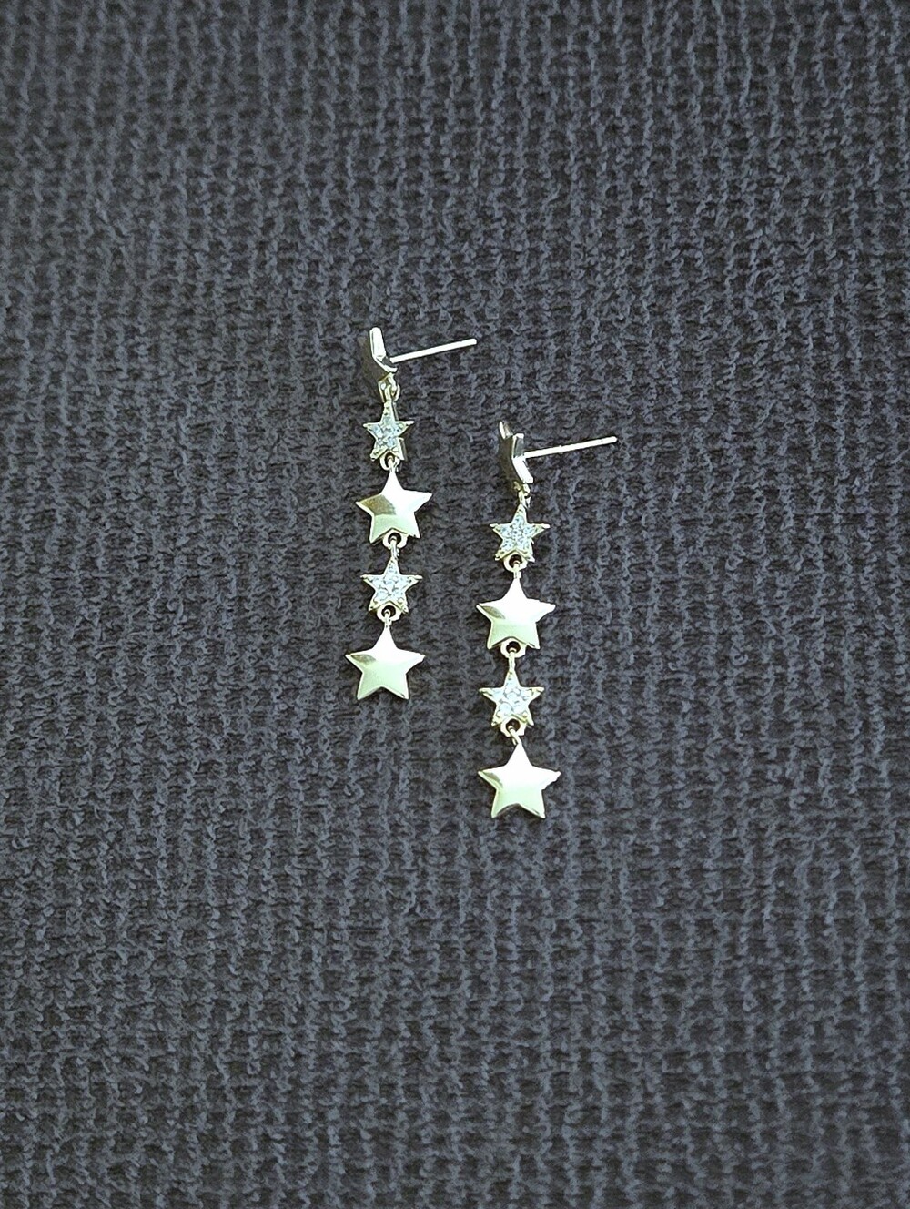 Argento Vivo Cascading⛲ Stars⭐ Earrings - Picture 14 of 15